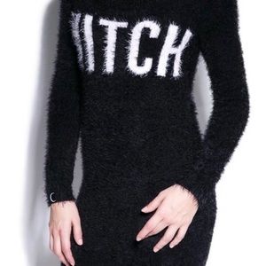 KILLSTAR Witch Dropout Sweater/Dress Black XS/S